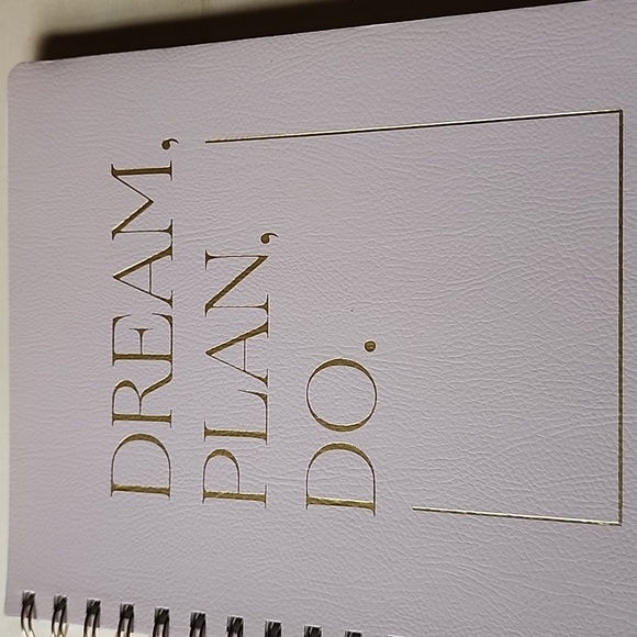 Brand New Fringe "Dream, Plan, Do." Soft Pebbles Spirl Notebook - Picture 2 of 11